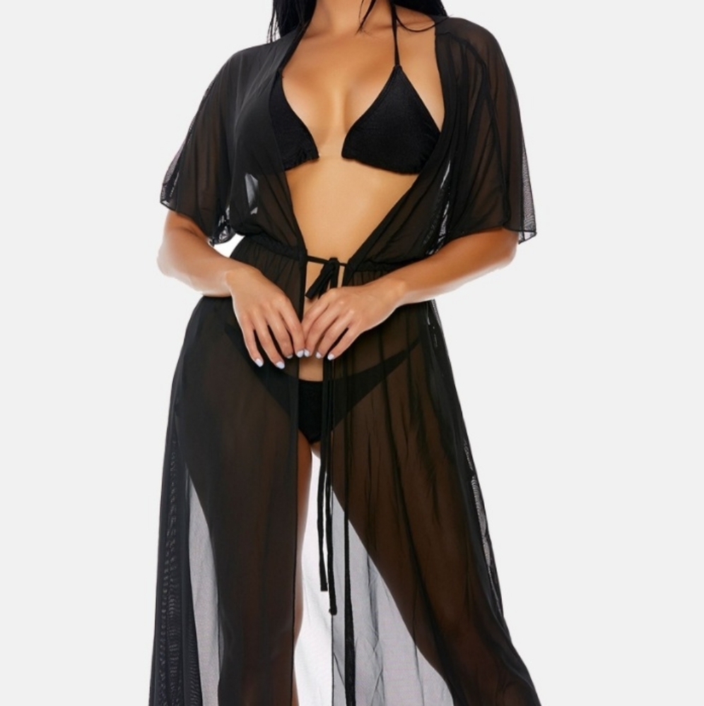 Kimono Bikini Swimwear 3pc Set